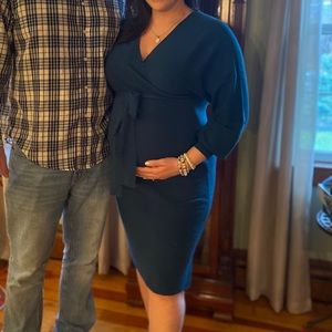 Isabel Maternity sweater dress